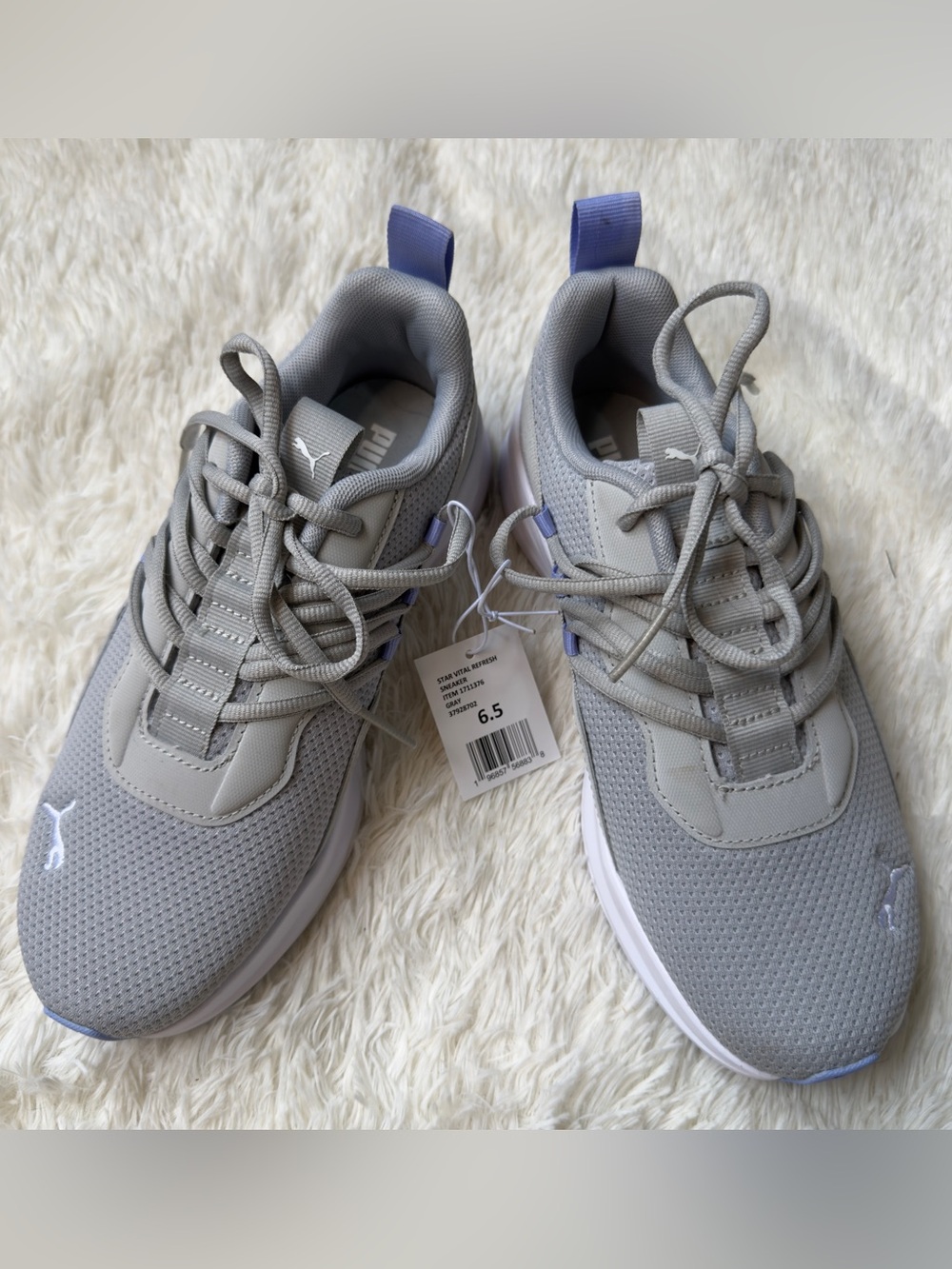 Puma Star Vital Refresh Gray Athletic Running Shoes Sneakers Women Size 6.5 NWT